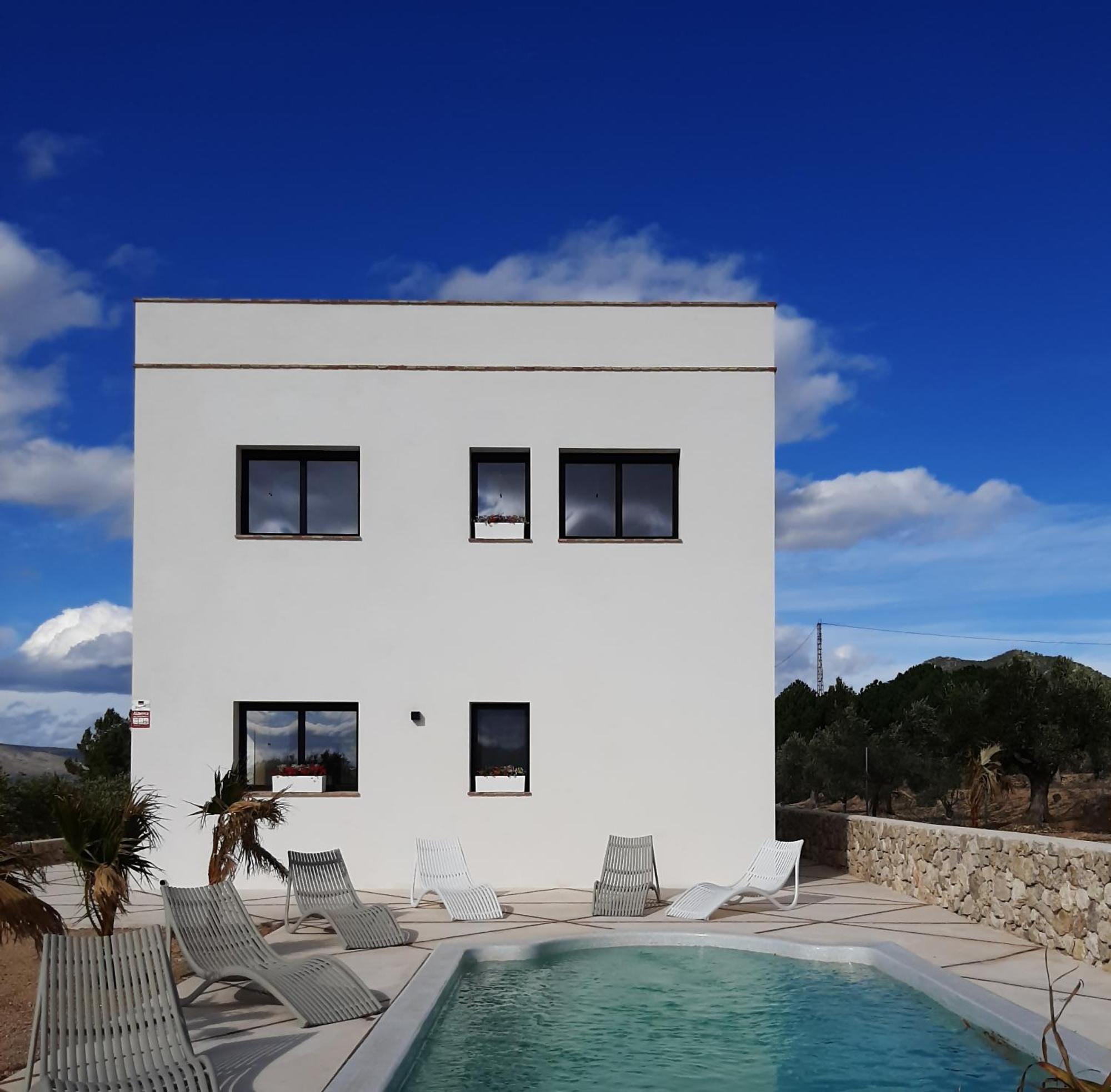 Casita Del Embalse Con Encanto Biar Exterior photo